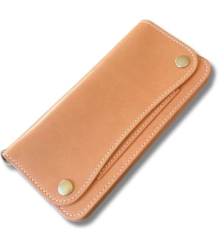 Amazon.co.jp: 国産ステアハイド トラッカーウォレット6インチミドル